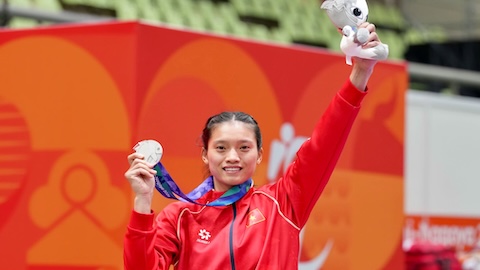 Bảng huy chương ASIAD 2026 ngày 2/10: Đoàn Việt Nam giành thêm 2 HCB